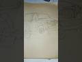 I drew a Mahindra Thar #mahindrathar#dreamcar#shorts#drow
