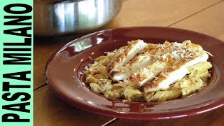 GLUTEN FREE PASTA MILANO WITH CHICKEN in Creamy Sauce Italian Recipes Gluten Free Habit Cooking