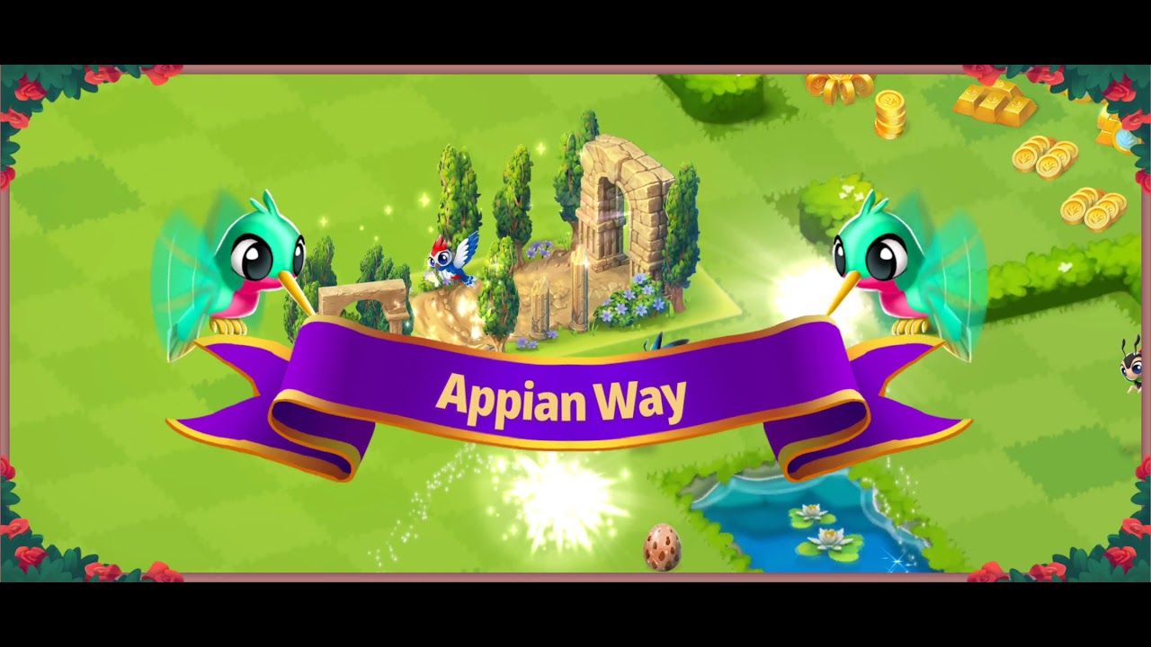 Masterpiece1 Merge Gardens Poplar Trees All Stages Appian Way YouTube