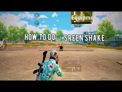 HOW TO DO SCREEN SHAKE IN BGMI LEARNGOD LIKE SCREEN SHAKE | CLOSE RANGEDRILLS PUBG MOBILE |