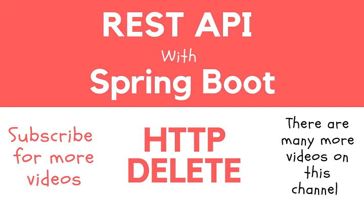 REST API with Spring Boot - @DeleteMapping. Handle HTTP DELETE Request and Return a Response