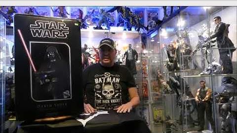 Star Wars Darth Vader SIDESHOW Premium Format statue unbox and review.