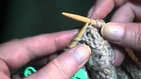 Buttonholes in Knitted-on I-cord