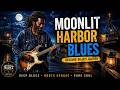 Moonlit Harbor Blues | Midnight Reggae Blues Guitar for Deep Relaxation