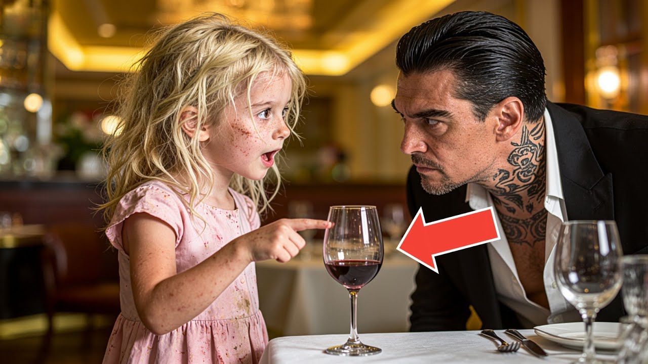 Маленькая девочка предупреждает босса мафии: «Она что-то подсыпала тебе в напиток!» — 30 секунд.....