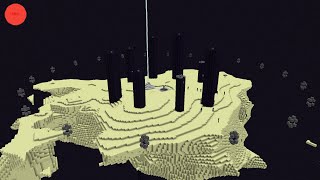 Im Destroying the End Island in Minecraft @EasyGoingMC