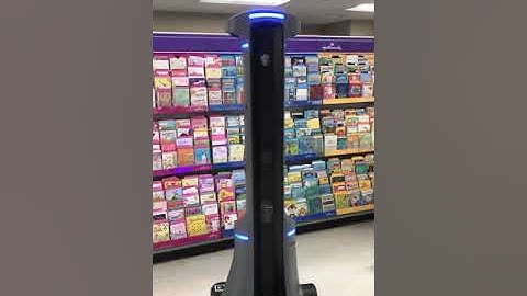 Robot Marty: The future comes to Stop & Shop (Video by Tom Wrobleski)