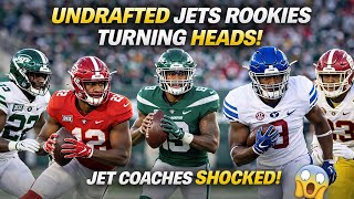 🚨BREAKING NEWS🚨JETS’ UNDRAFTED ROOKIES ARE TURNING HEADS AT OTAs!