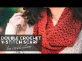 Double Crochet V Stitch Scarf FREE PATTERN | Quick & Easy Stitch for Beginners