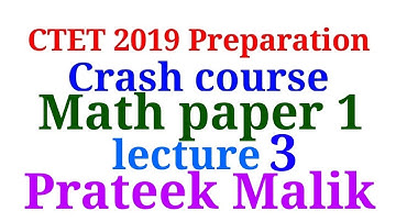 CTET 2019 math preparation| lcm and hcf| CTET math crash course