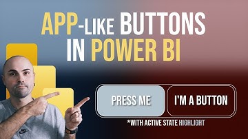 Interactive App-Like Buttons in Power BI: Transform Your Reports