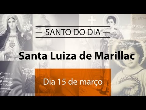 Santo do Dia 15 de março - Santa Luiza de Marillac