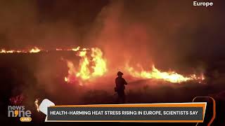Europe's Health in Danger: Heat Stress on the Rise | News9 #europe #heatwaves