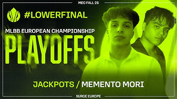 MEC Playoffs Day 5 | MNTO vs JPTS | MLBB European Championship Fall 25