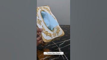 Tissue Box Cover European Style #tissue #tissuebox #tissues #tissuecover #tissueholder