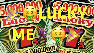 🍀🤑LUCKY SYMBOL HUGE CLAIM WIN $5,000,000 LUCKY 7s💰🤑