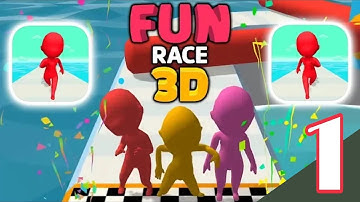 Fun Race 3D - Android GamePlay Walkthrough Part-1 ( voodoo )