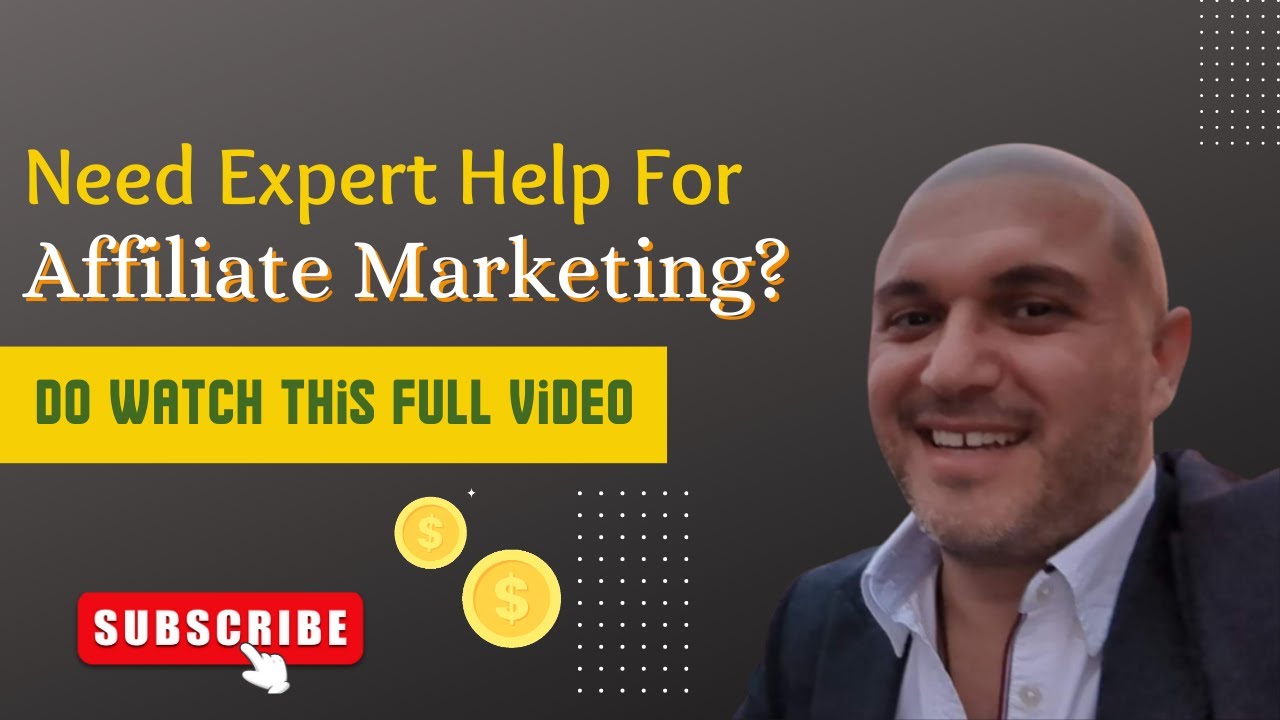 Why You Need Expert Help For Affiliate Marketing? Start Making Money ...