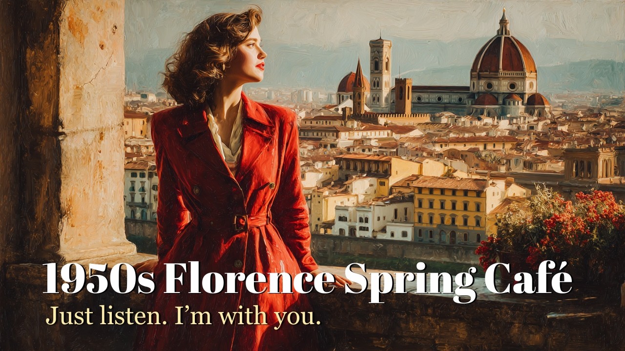 [Luxury Hotel Jazz] Step into a 1950s Florence Jazz That Whispers Your Name ✨ Mysterious Woman