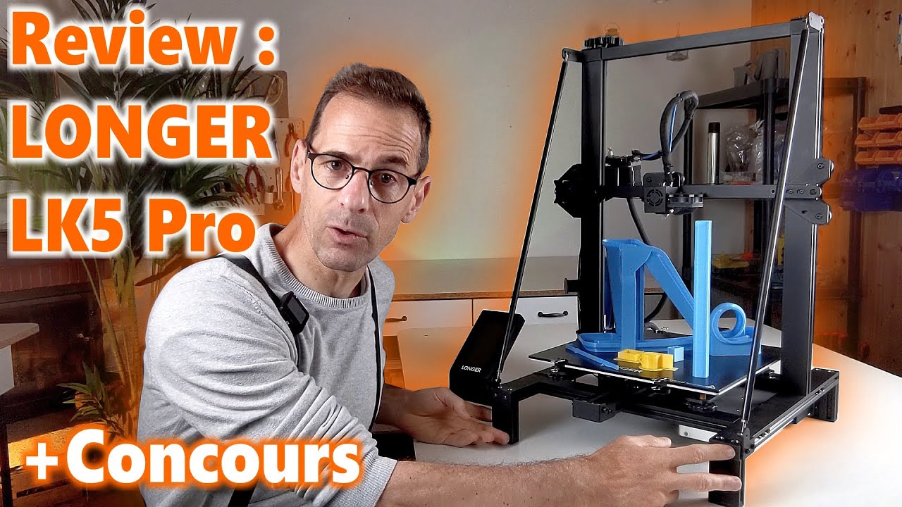 Automatiser l'alignement du plateau de l'imprimante 3D Longer LK5 PRO avec  un BLTOUCH - Framboise 314, le Raspberry Pi à la sauce française.