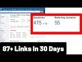 SEO Link Building: Build Over 87 DA 50+ Links In 30 Days (100% safe)