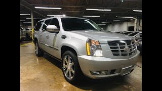 2011 Cadillac Escalade ESV Premium RWD 4D SUV 6.2 8cyl. Flex Fuel (DALLAS, Texas)