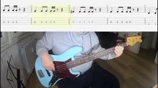 Kool & The Gang - Too Hot - Bass Cover   Tabs