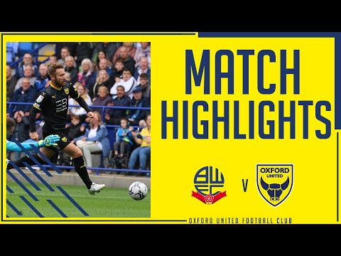 Bolton Oxford Utd Goals And Highlights