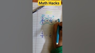 Addition Tricks in 1 Seconds. #additionhacks #mathhacks #anmgnm #shots #factionaddition #foodsi #psc
