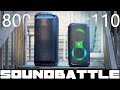 SONY SRS xv800 vs JBL Partybox 110 : Binaural sound sample