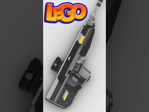 HALO DMR rifle LEGO gun that works RELOAD