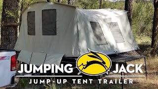 Jumping Jack Tent Trailer REVIEW 'Black Out Edition' by Tines Up