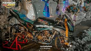 Story wa modifikasi Ninja rr jari jarii ||konsep pernikahan anak motor