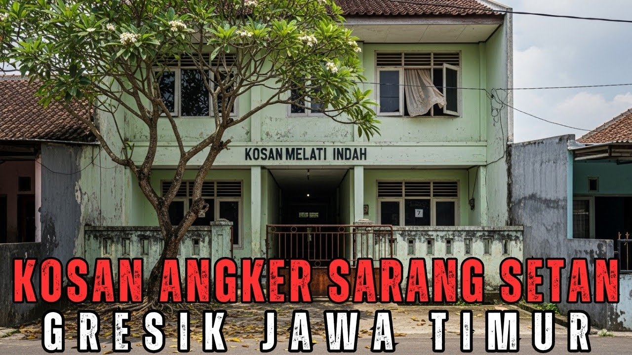 LOGIKA HANCUR SEREM PARAAH !! KOSAN PALING ANGKER SARANG SETAN DI GRESIK JAWA TIMUR