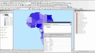 ArcGIS Desktop part 10 (poster creation part 5, shape: classifications)