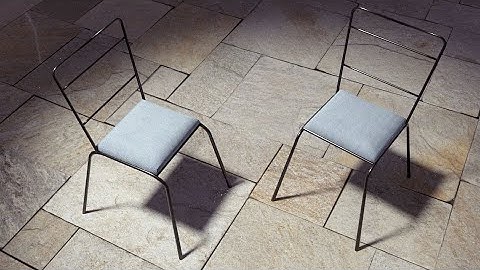 Modelling a chair in blender 2021 timelapse video