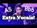 Ariana Grande being Vocally EXTRA!