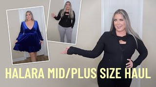 Halara Mid/Plus Size Haul | Must-Have Athleisure Items | Comfiest Joggers, Leggings, Dress & More