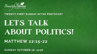 Citizens of Two Kingdoms: Faithful Politics