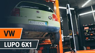 How to replace Shocks VW LUPO (6X1, 6E1) Tutorial