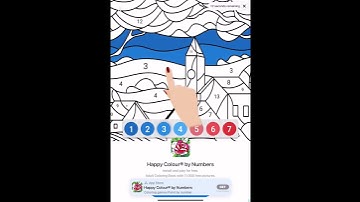 Happy Color By Numbers ad