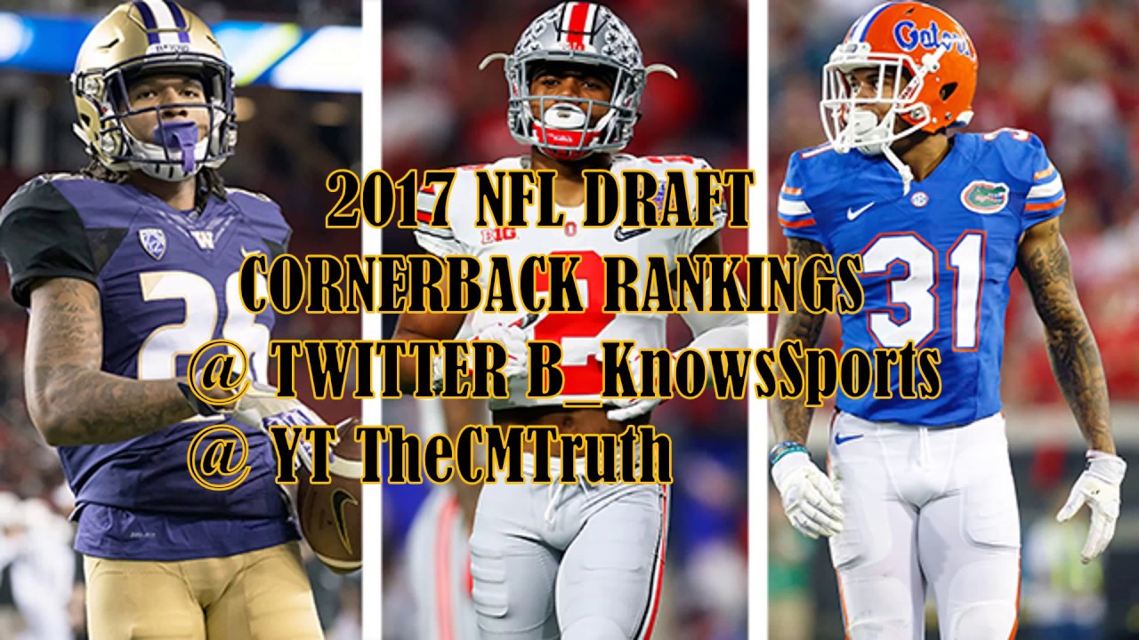 2017 NFL DRAFT CORNERBACK RANKINGS YouTube 2017-nfl-draft-cornerback-rankings-youtube