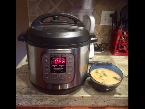 What I Eat In A Day- Dinner Navy Bean Soup Recipe In The Instant Pot