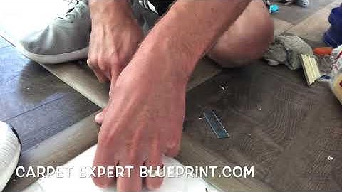 Vinyl Plank Flooring Transition Installation