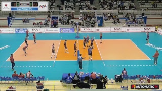 EMEVE Lugo Vs Manacor (Spanish Cup Semifnal 2018);
Chema Gimenez (EMEVE Lugo Pos.4): Nr. 17 in Blue/Orange Uniform