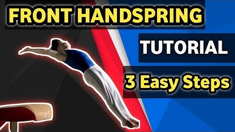 FRONT HANDSPRING  कैसे सीखे?  Handspring Tutorial In Hindi | Front Handspring FLIP 3 Easy Steps
