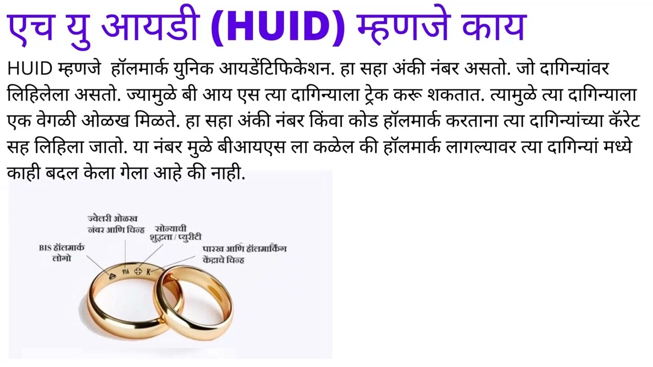 Verify HUID hallmark