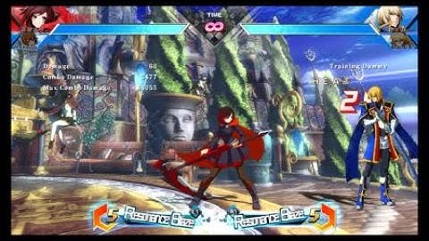 Blazblue Cross Tag Battle - Ruby Corner Combo