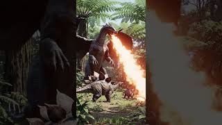 Dragon Attacks Dinosaur Family – Epic Survival Battle! 🔥🦖