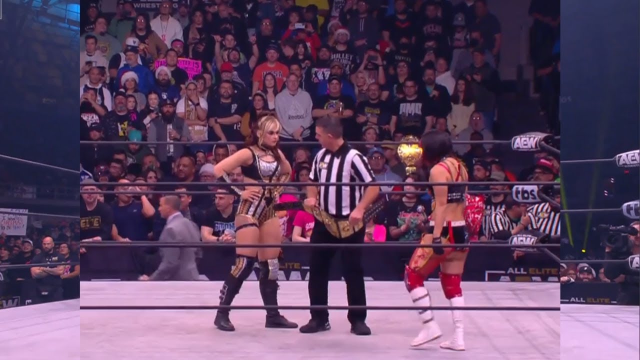 This is Awesome chants for Jamie Hayter vs Hikaru Shida YouTube